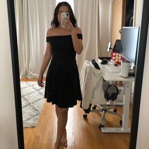 kimchi blue off shoulder dress